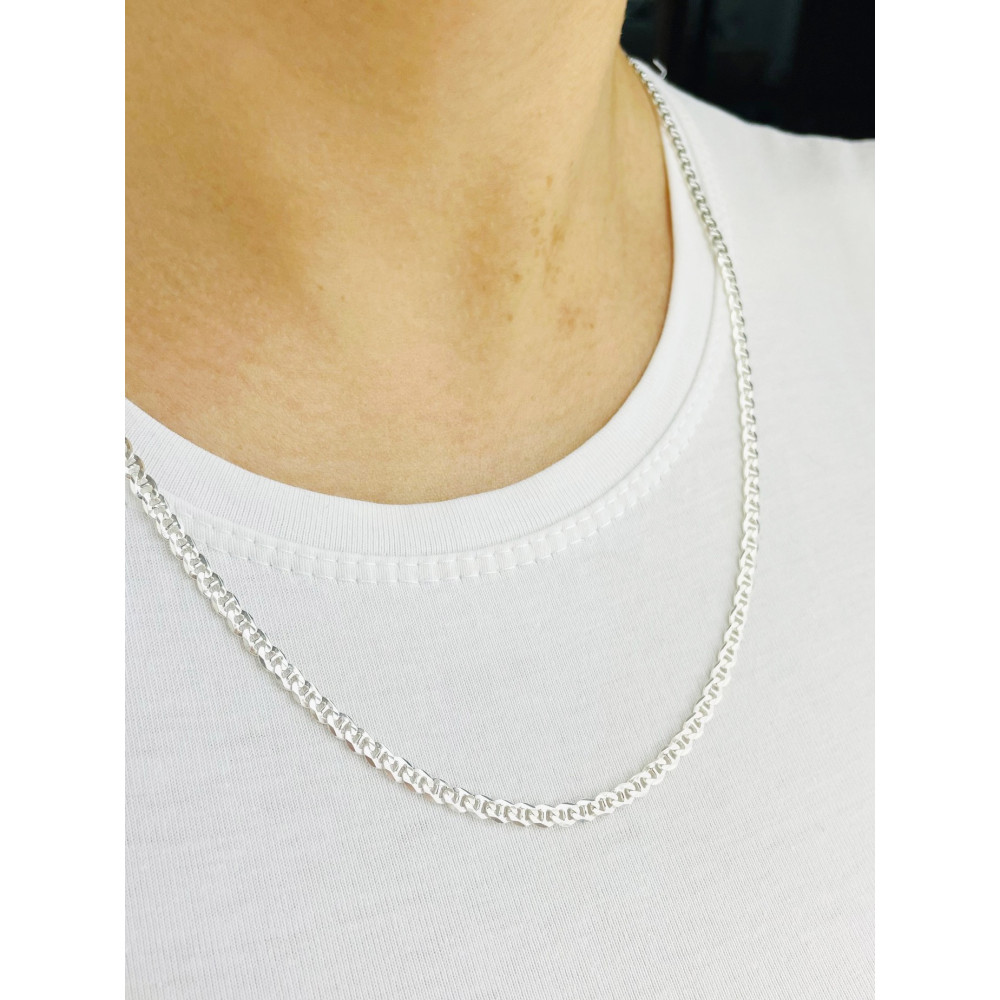 925 Silber Garibaldi Kette Halskette