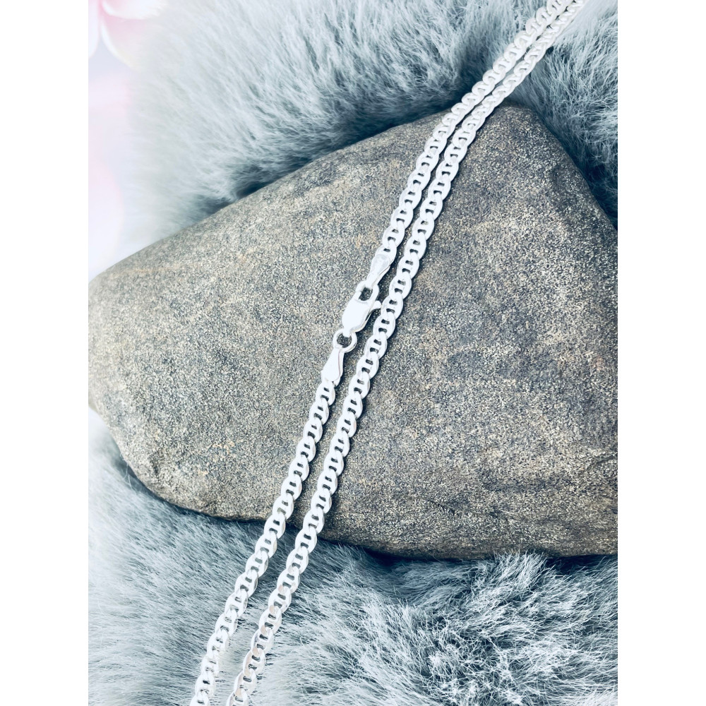 925 Silber Garibaldi Kette Halskette