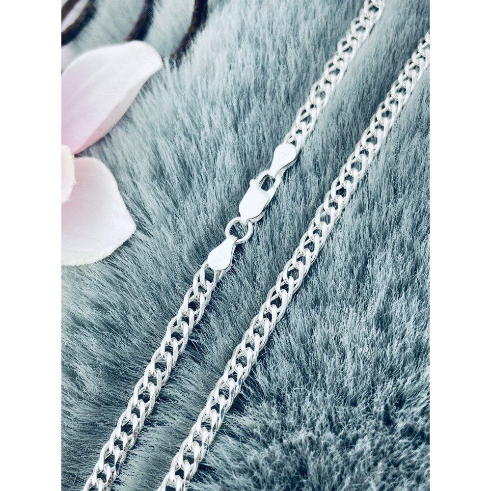 925 Silber Rombo Halskette Collier