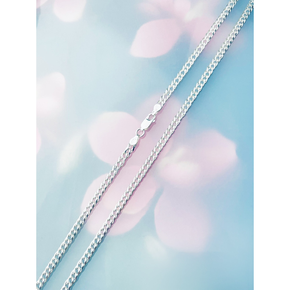 925 Silber Rombo Halskette Collier