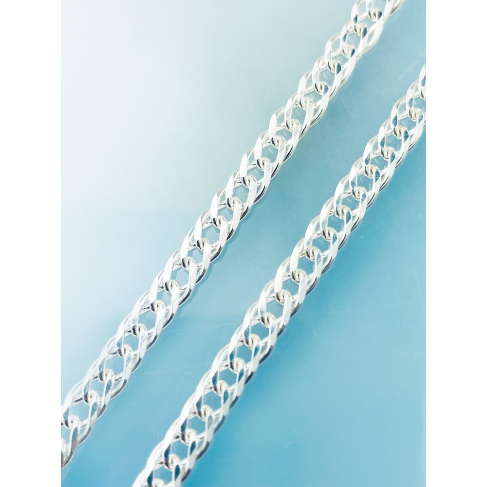 925 Silber Rombo Halskette Collier