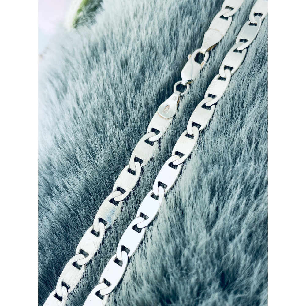 925 Silber Marine Halskette