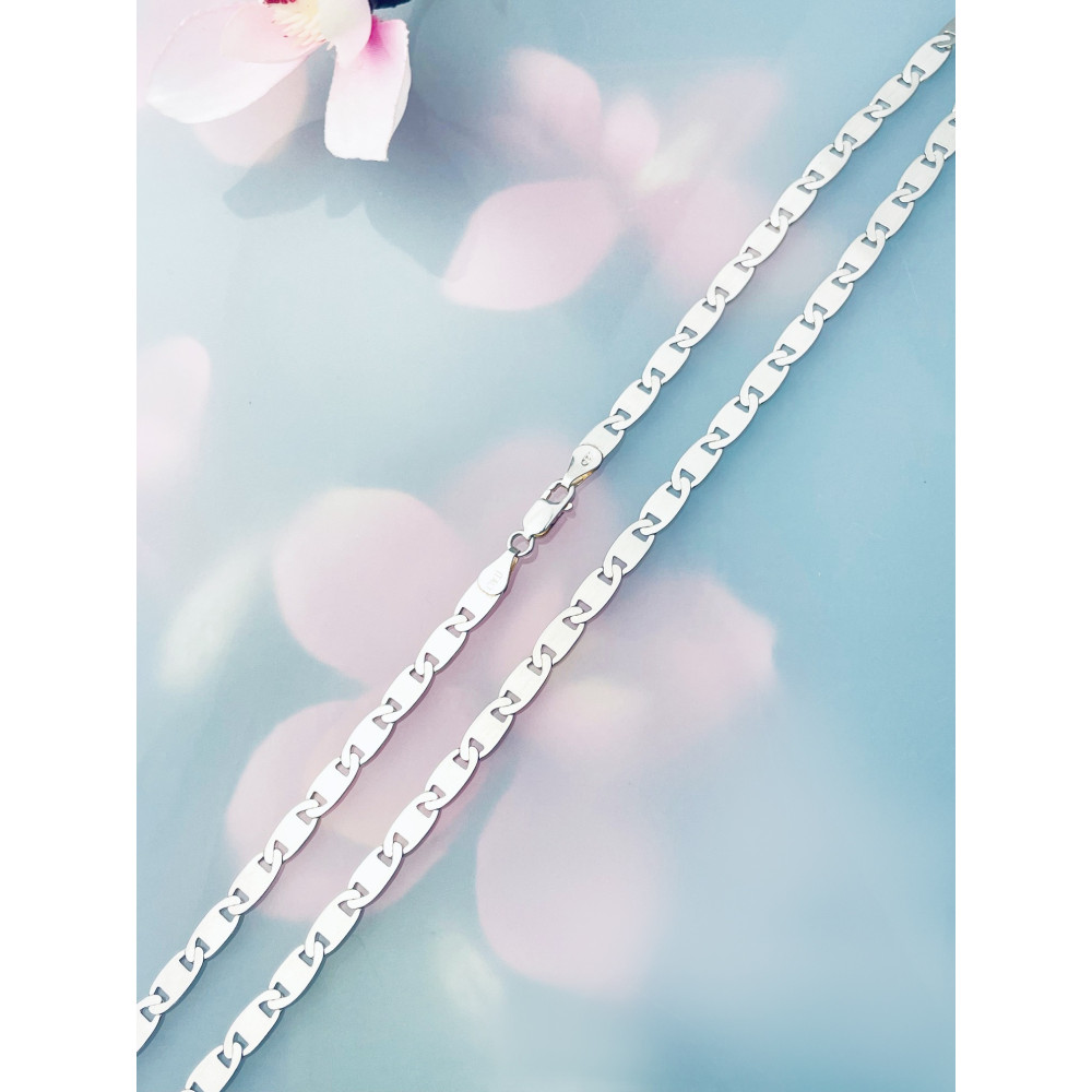 925 Silber Marine Halskette