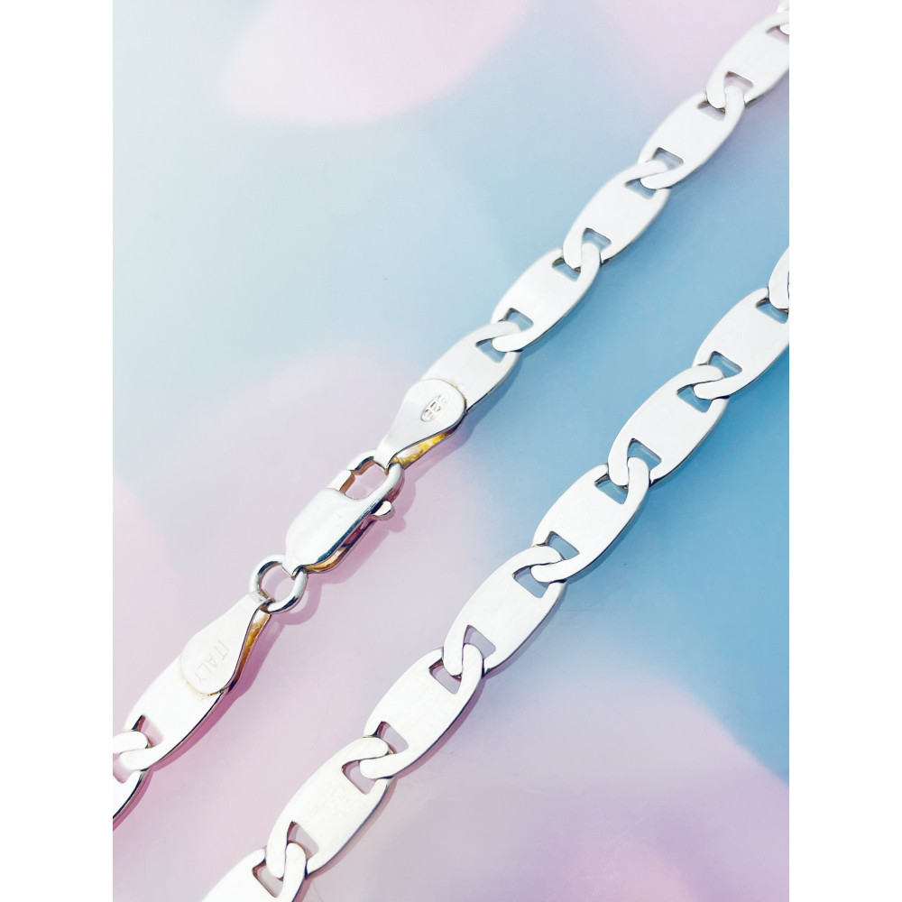 925 Silber Marine Halskette