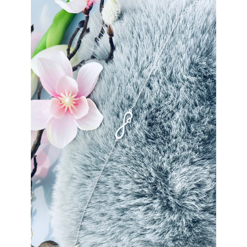 Herz Infinity Armband 925 Silber Damen Kinder