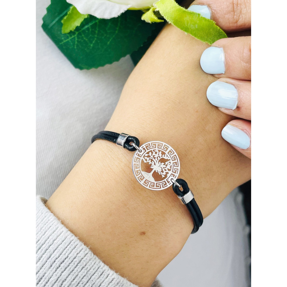 Baum 925 Silber Armband