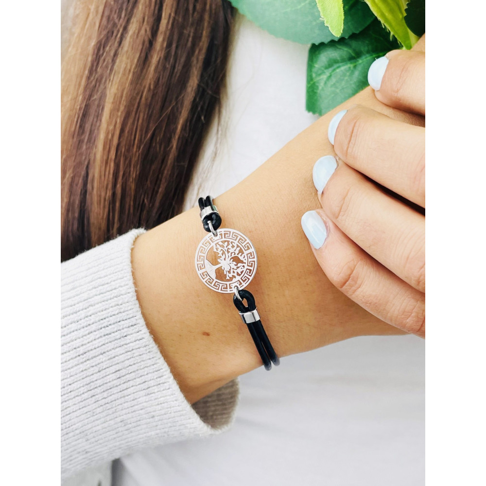 Baum 925 Silber Armband