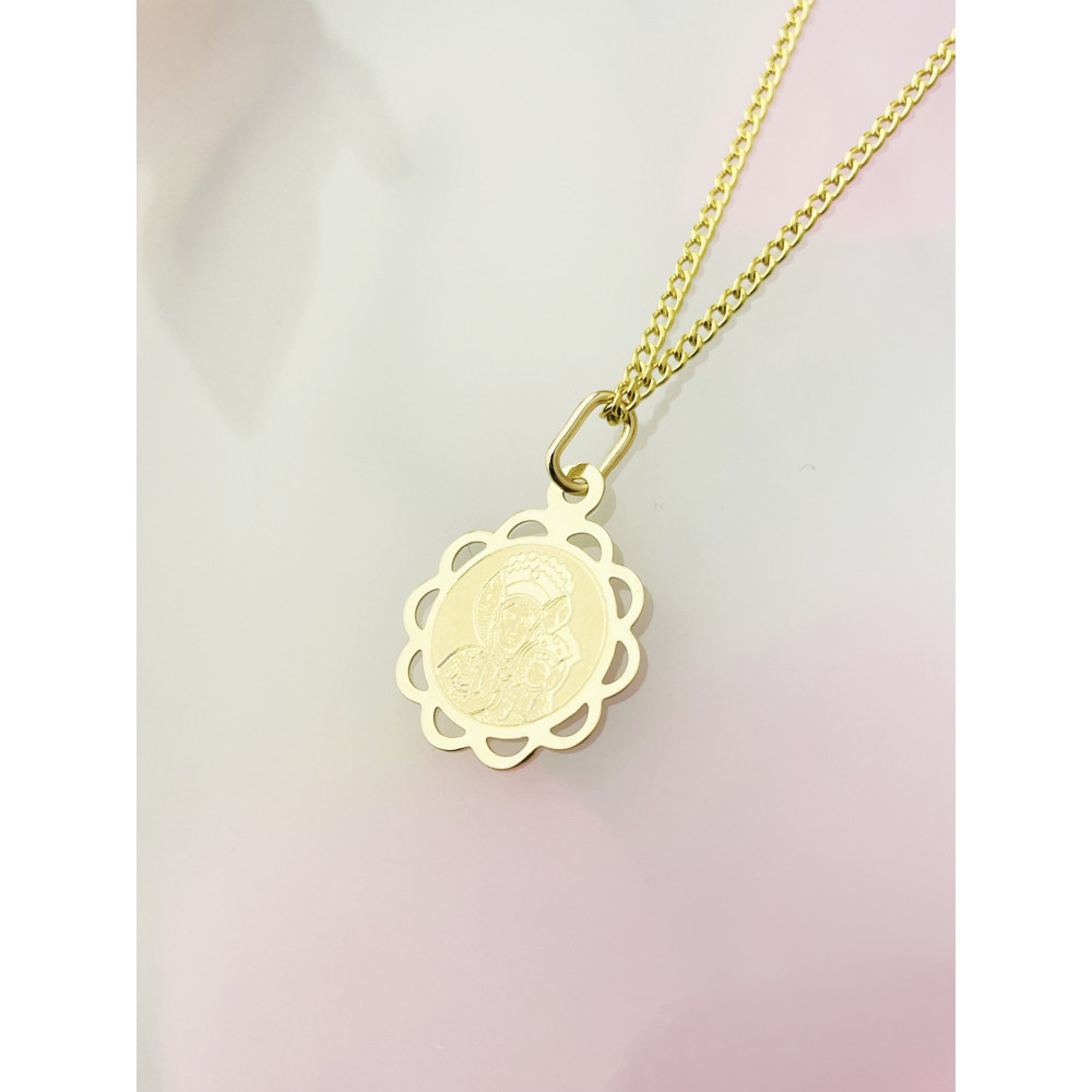 copy of Złoty Medalik Zawieszka Pan Jezus