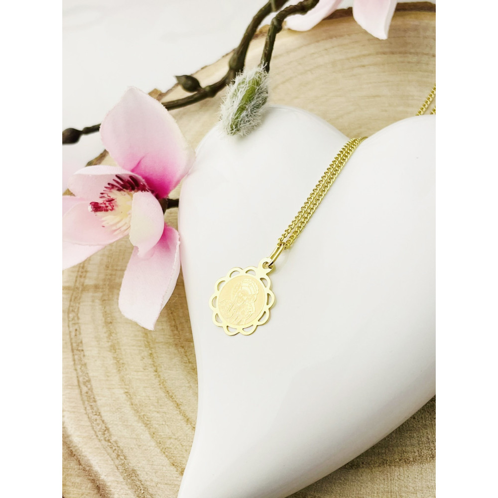 copy of Złoty Medalik Zawieszka Pan Jezus