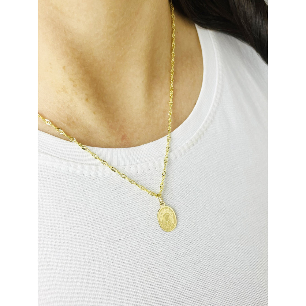 copy of Złoty Medalik Zawieszka Pan Jezus