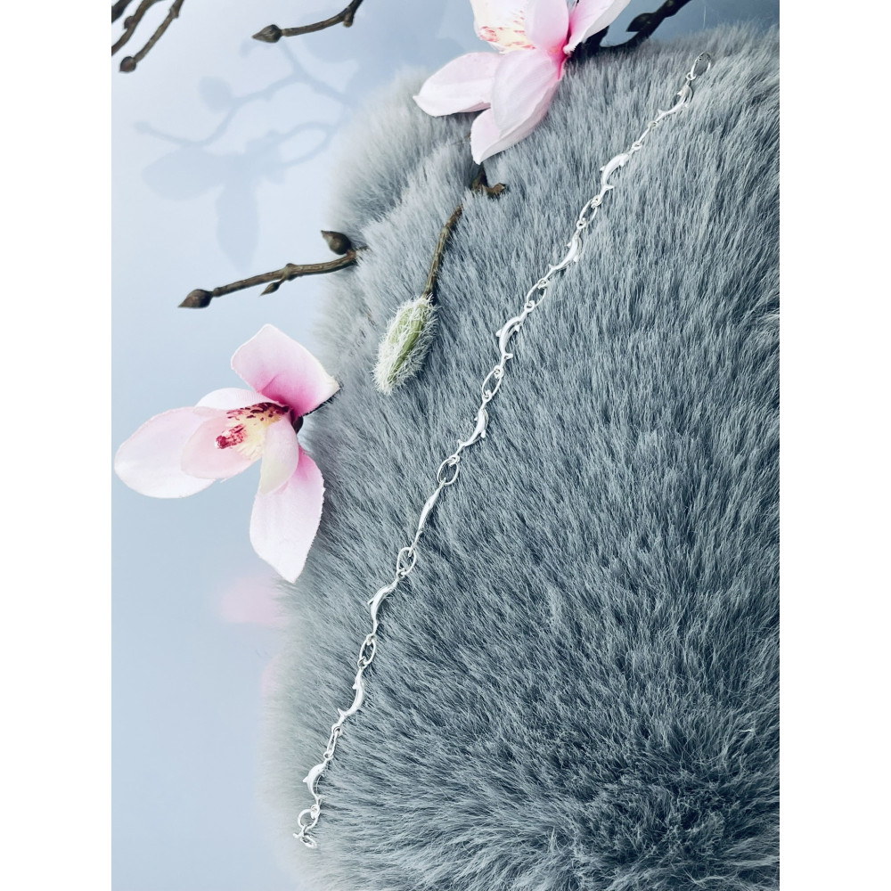 copy of Złota bransoletka celebrytka serce nieskończoność