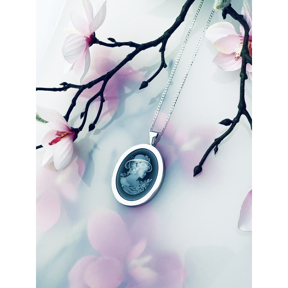 Kamea 925 Silber Anhänger