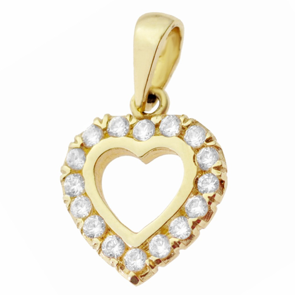 copy of Złoty wisiorek zawieszka rozeta ażurowa