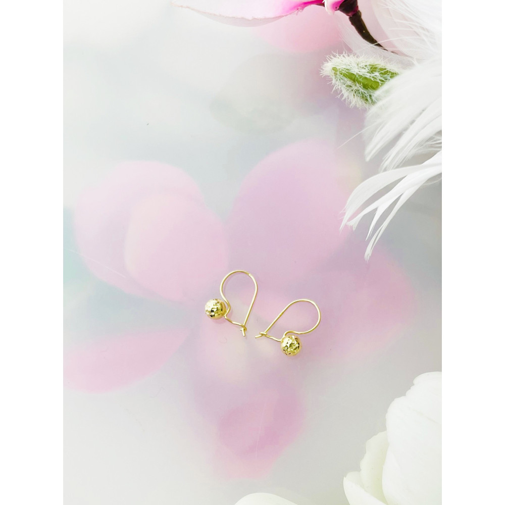 Ohrringe Ohrhänger Ohrstecker Ohrschmuck Gelbgold Paar