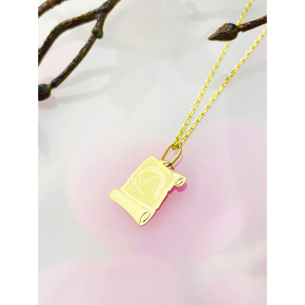 copy of Złoty Medalik Zawieszka Pan Jezus