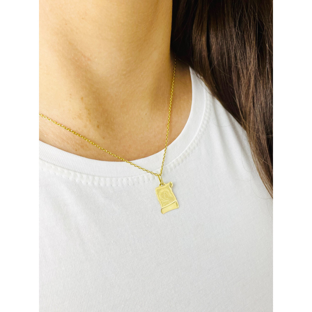 copy of Złoty Medalik Zawieszka Pan Jezus