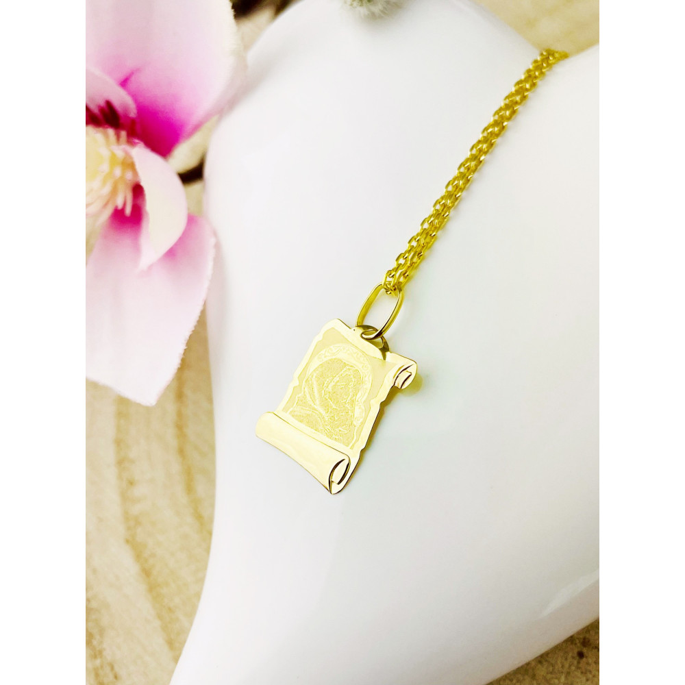 copy of Złoty Medalik Zawieszka Pan Jezus