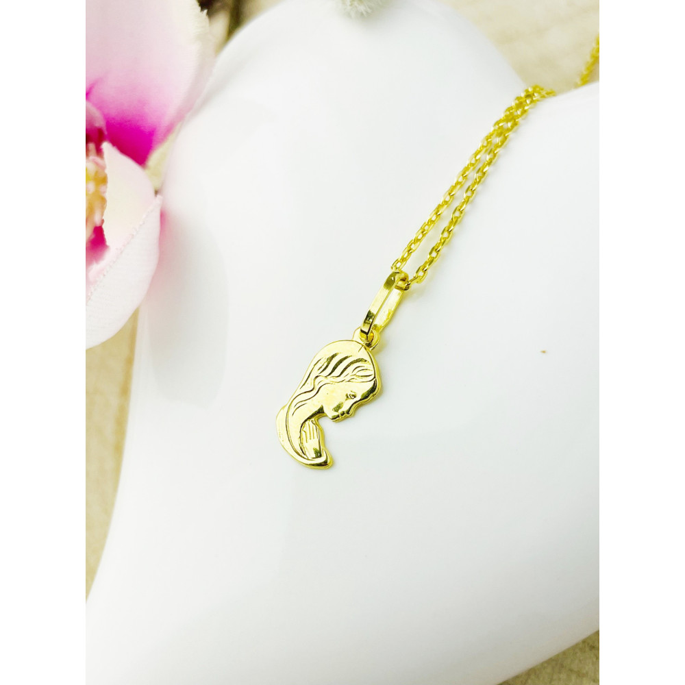 copy of Złoty Medalik Zawieszka Pan Jezus