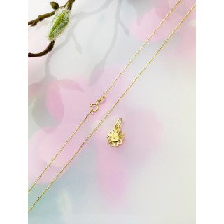 Anhänger Madonna Maria mit Jesuskind Goldanhänger + Goldkette