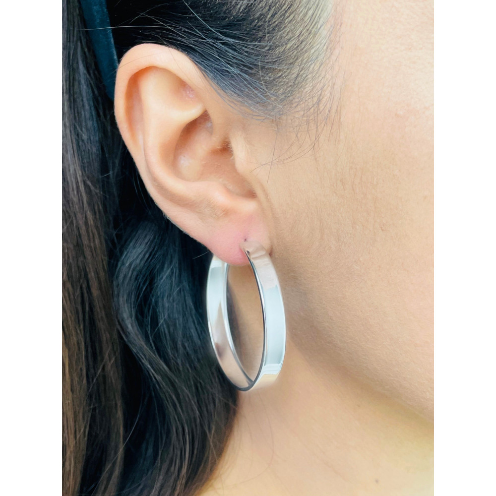 copy of Złote kolczyki przecinki z cyrkoniami