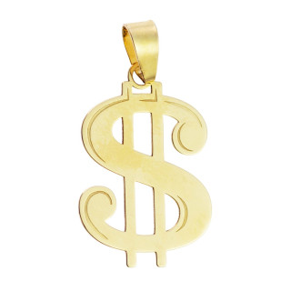 copy of Złoty wisiorek zawieszka rozeta ażurowa