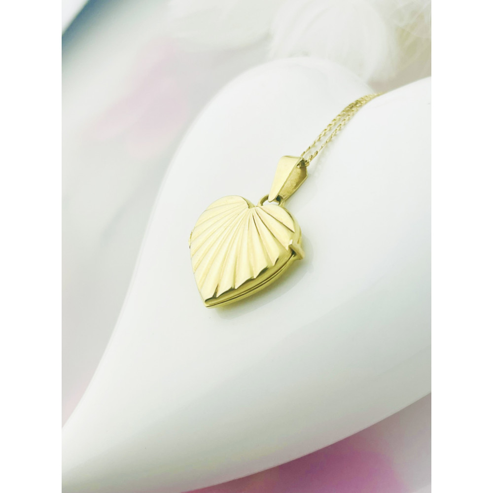 copy of Złoty wisiorek zawieszka rozeta ażurowa