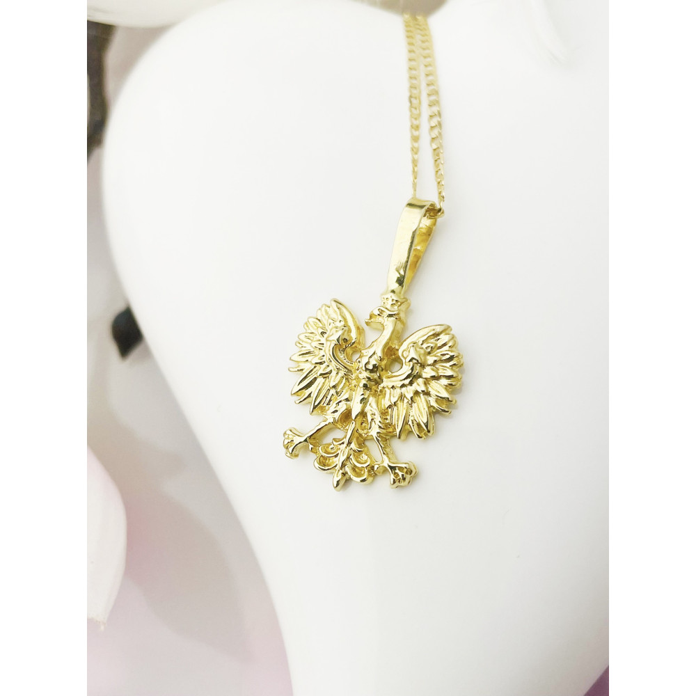 copy of Złoty wisiorek zawieszka rozeta ażurowa