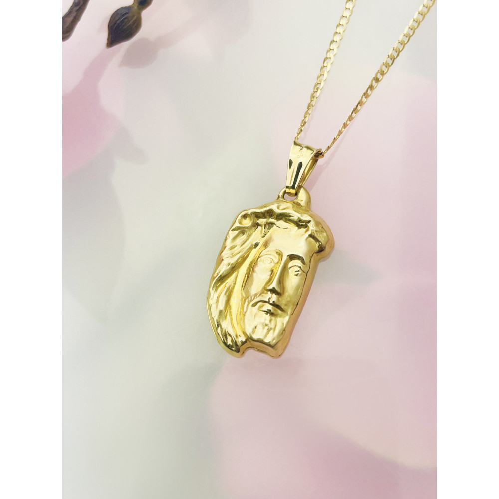 copy of Złoty Medalik Zawieszka Pan Jezus