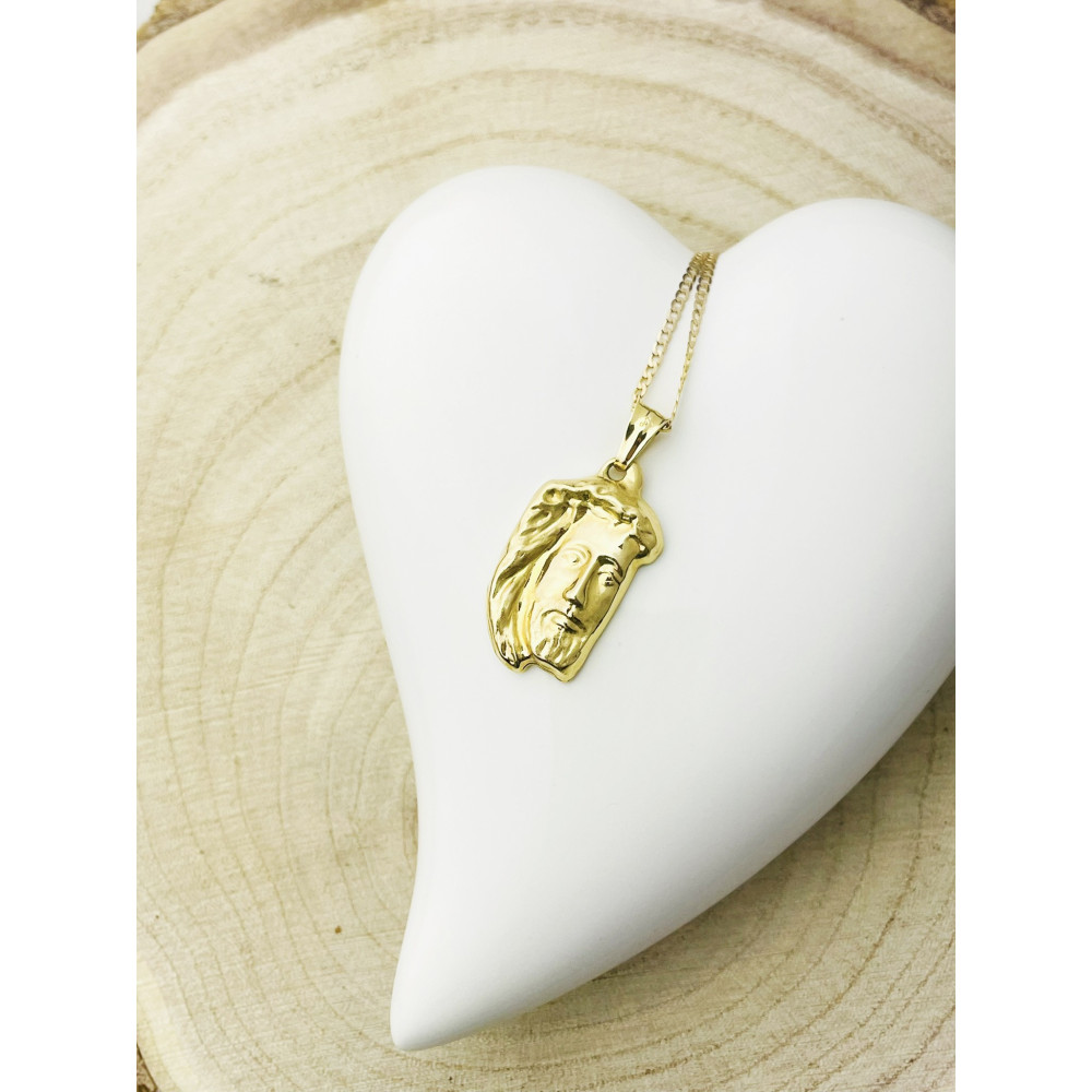 Anhänger mit Jesus Goldanhänger Erstkommunion