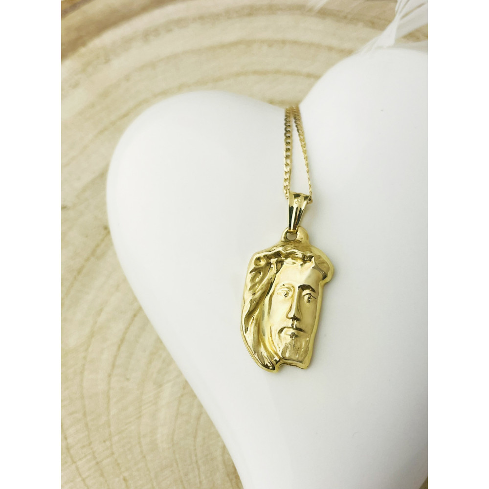 Anhänger mit Jesus Goldanhänger Erstkommunion