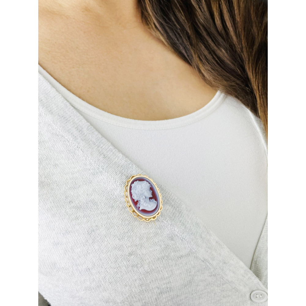 copy of Złote kolczyki przecinki z cyrkoniami