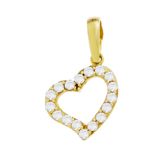 copy of Złoty wisiorek zawieszka rozeta ażurowa