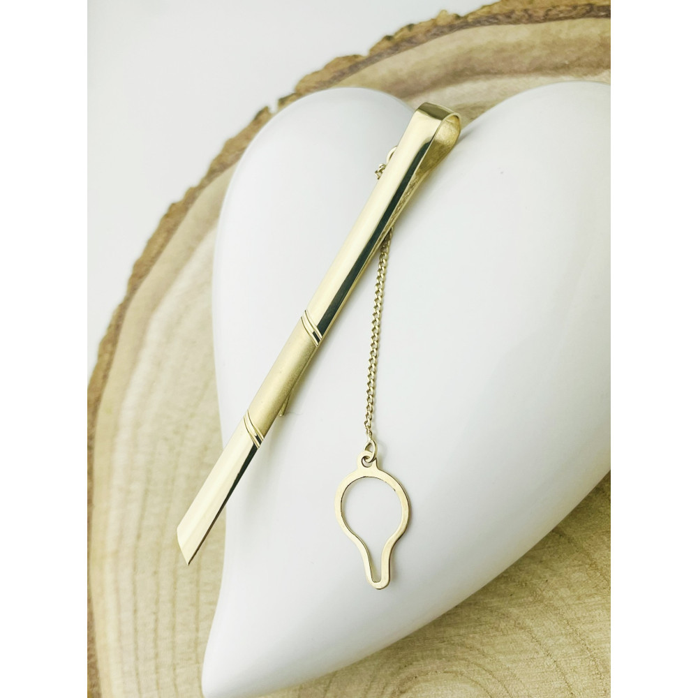 Gold Krawattennadel Gelbgold 585er 14KT