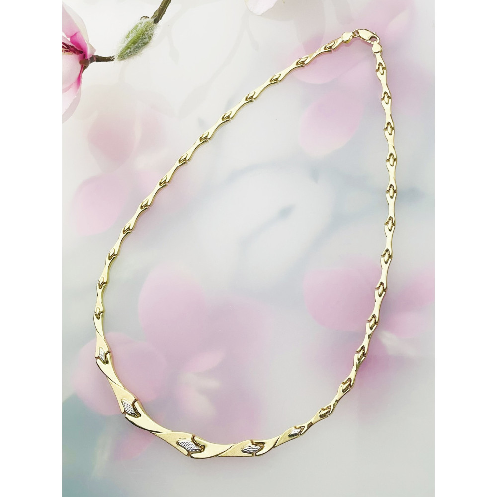 Halskette goldenes Halsband Gelbgold 585er 14KT