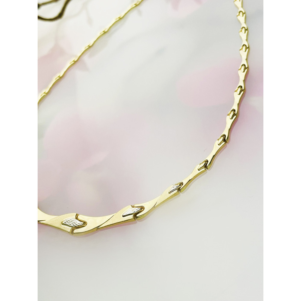 Halskette goldenes Halsband Gelbgold 585er 14KT