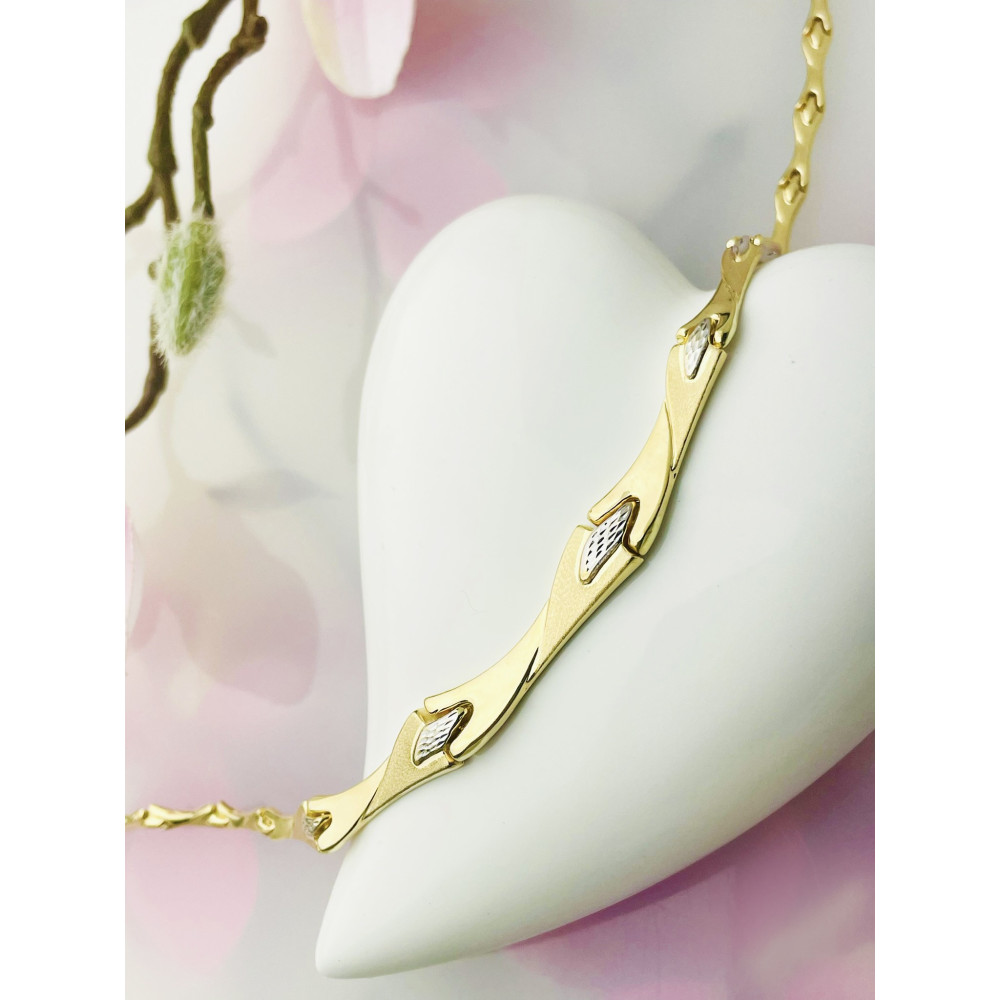 Halskette goldenes Halsband Gelbgold 585er 14KT