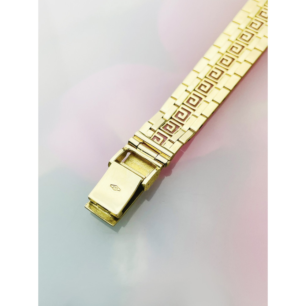 Goldene Uhr Geneve Quartz Gelbgold 585er 14KT