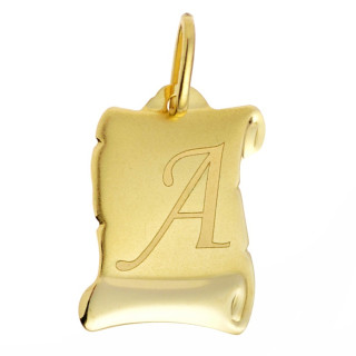 copy of Złoty wisiorek zawieszka rozeta ażurowa