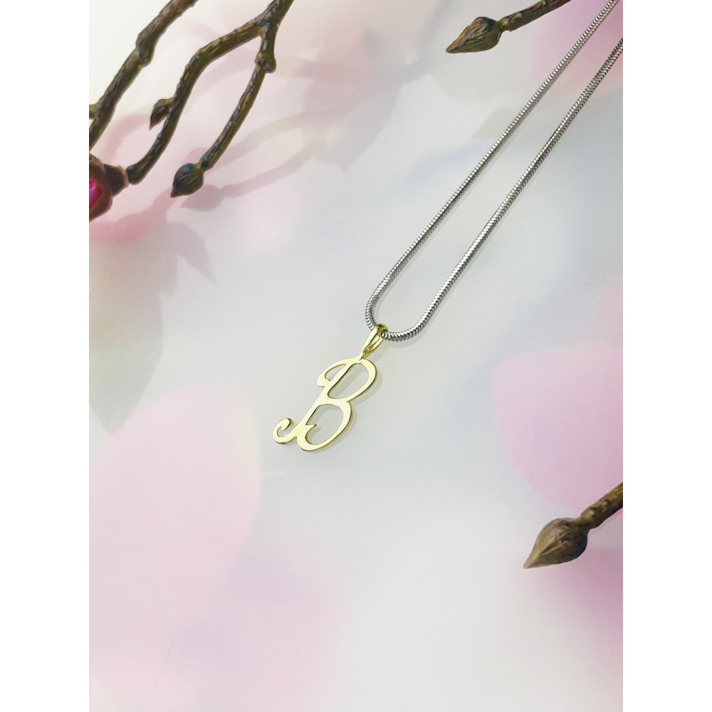 copy of Złoty wisiorek zawieszka rozeta ażurowa