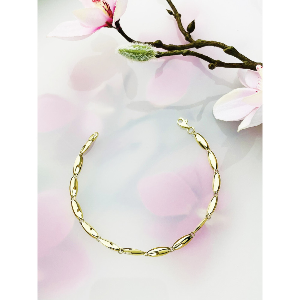 Damen Goldarmband Armband Armkette Gelbgold