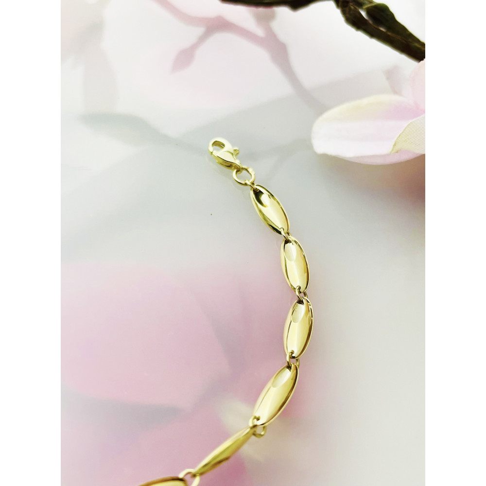 Damen Goldarmband Armband Armkette Gelbgold