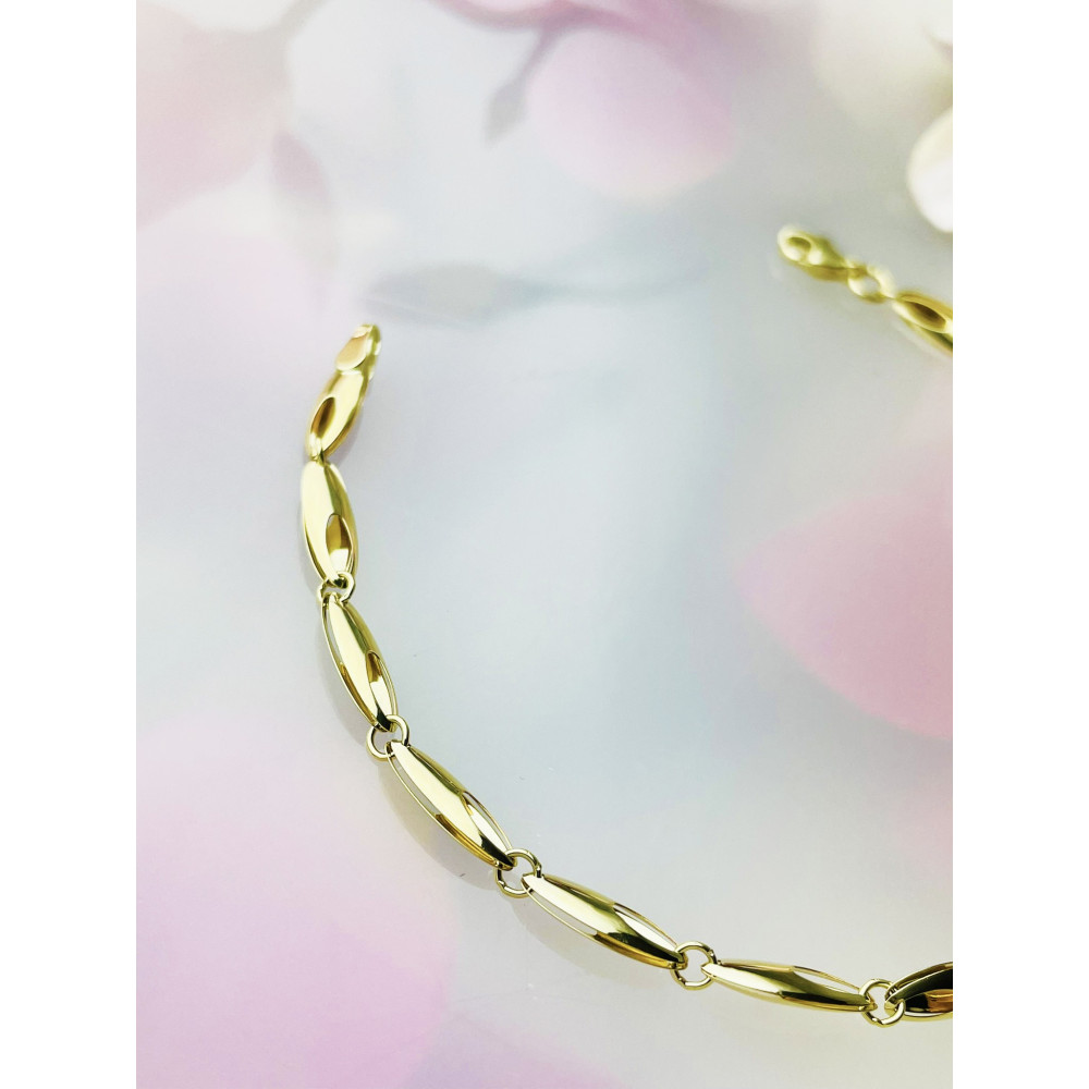 Damen Goldarmband Armband Armkette Gelbgold