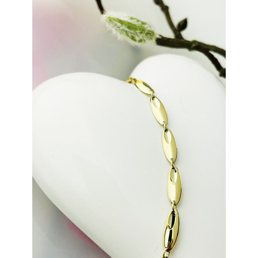 Damen Goldarmband Armband Armkette Gelbgold