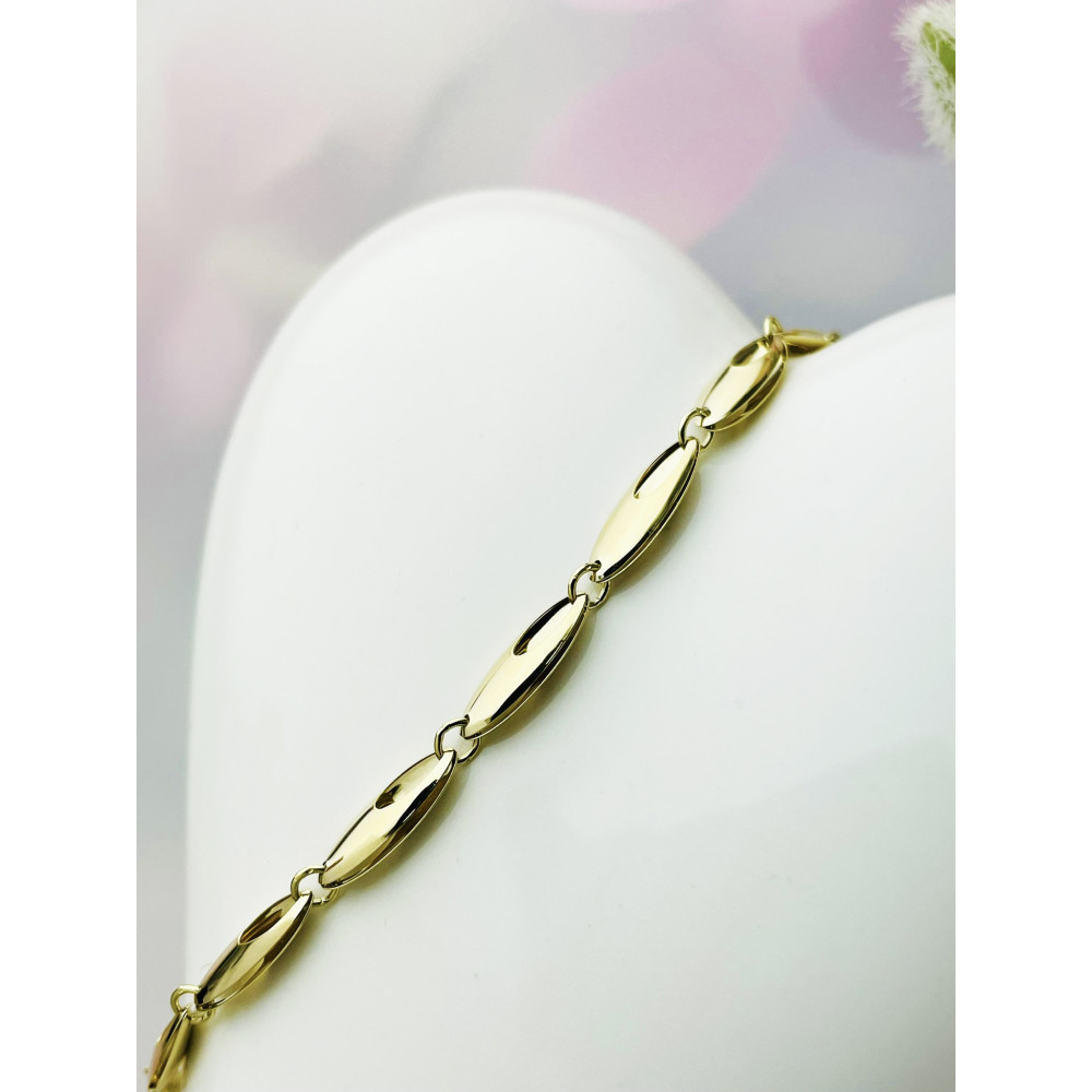 Damen Goldarmband Armband Armkette Gelbgold