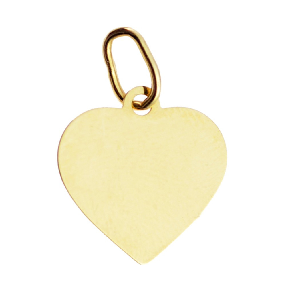 Anhänger Kettenanhänger Gold Goldanhänger Herz 585er 14KT