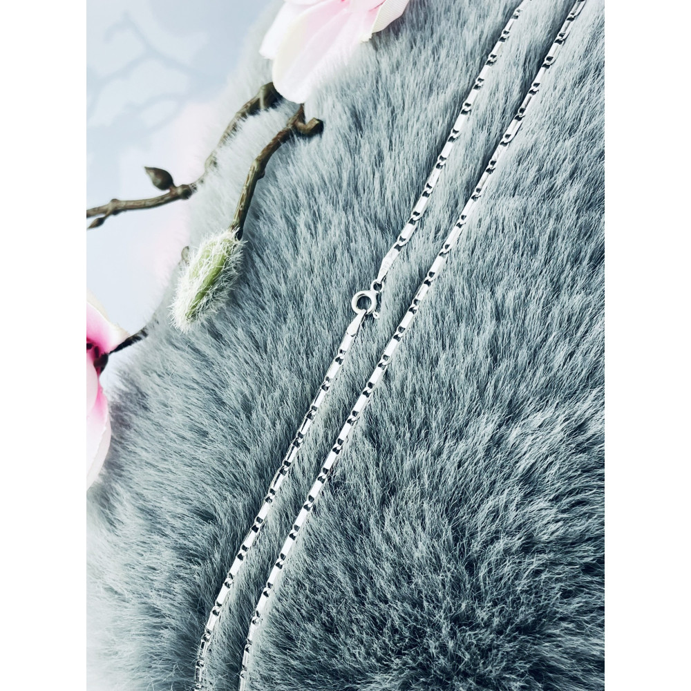 Złoty łańcuszek Marina białe złoto