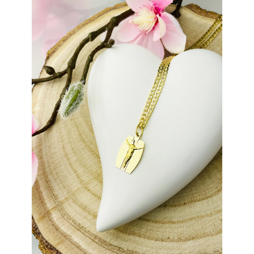 Anhänger mit Jesus Goldanhänger Erstkommunion