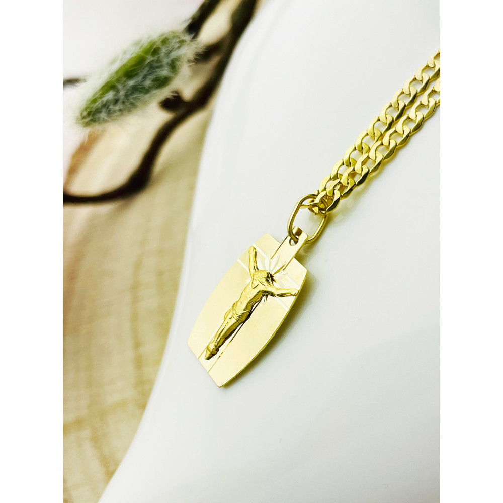 Anhänger mit Jesus Goldanhänger Erstkommunion