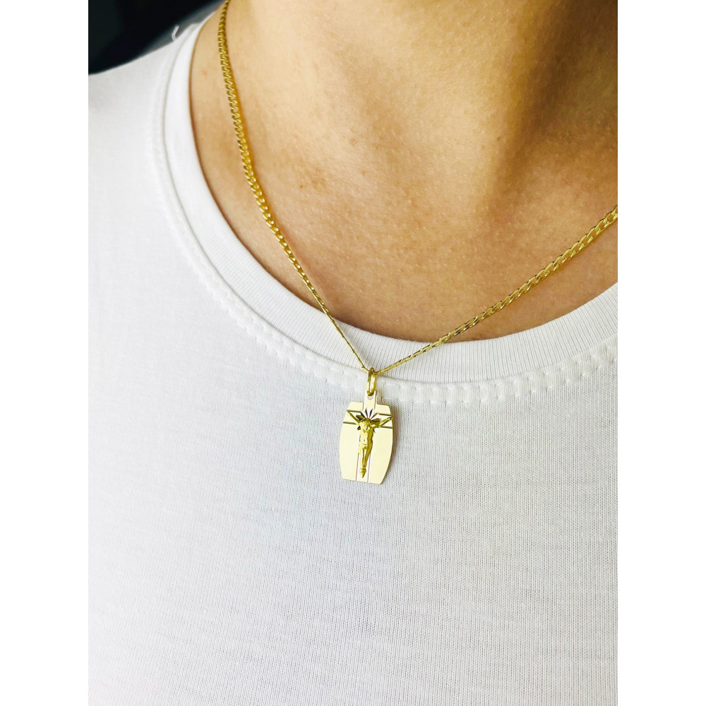 Anhänger mit Jesus Goldanhänger Erstkommunion