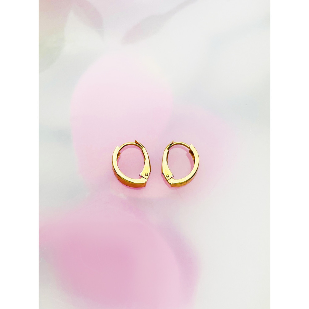 Ohrringe Ohrhänger Ohrstecker Ohrschmuck Gelbgold Paar 585er 14KT